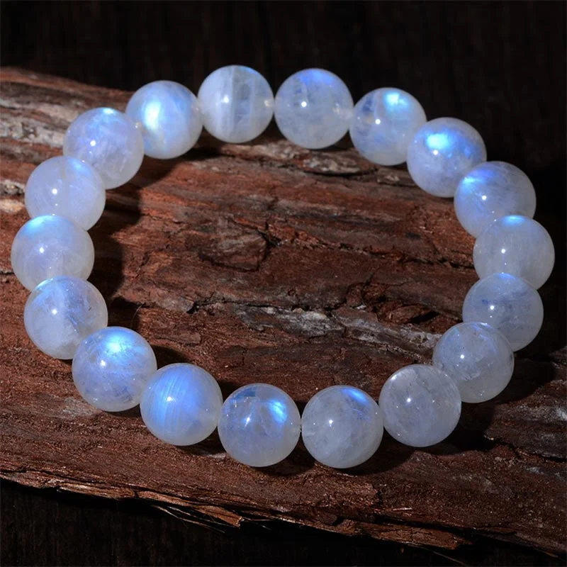 Natural Moonstone Prosperity Bracelet