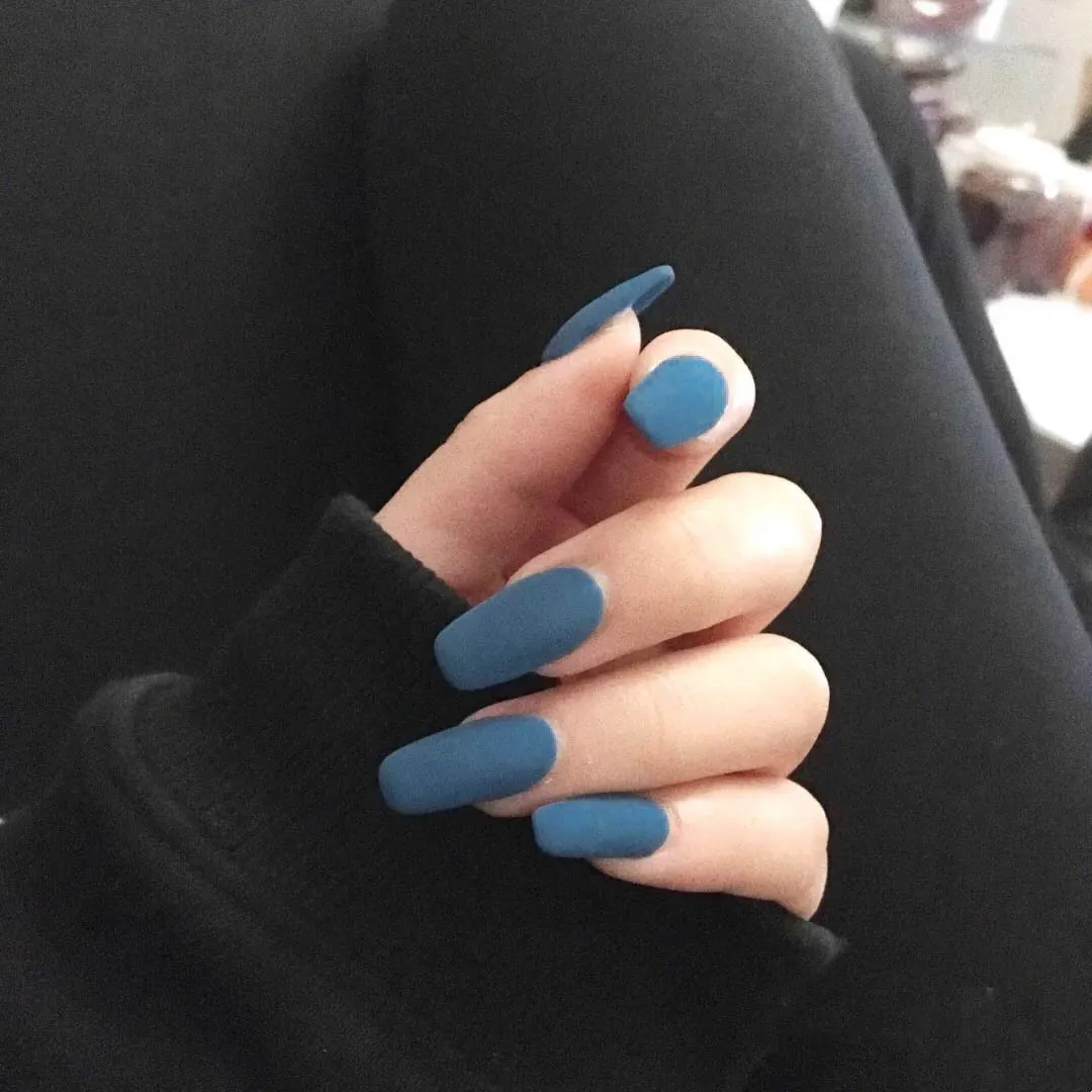 Churchf Churchf Celebrity Nail Wear Nail Piece Detachable Frosted Fake Nail Ballet Trapezoidal Nail 24 Pieces Of Waterproof Personality