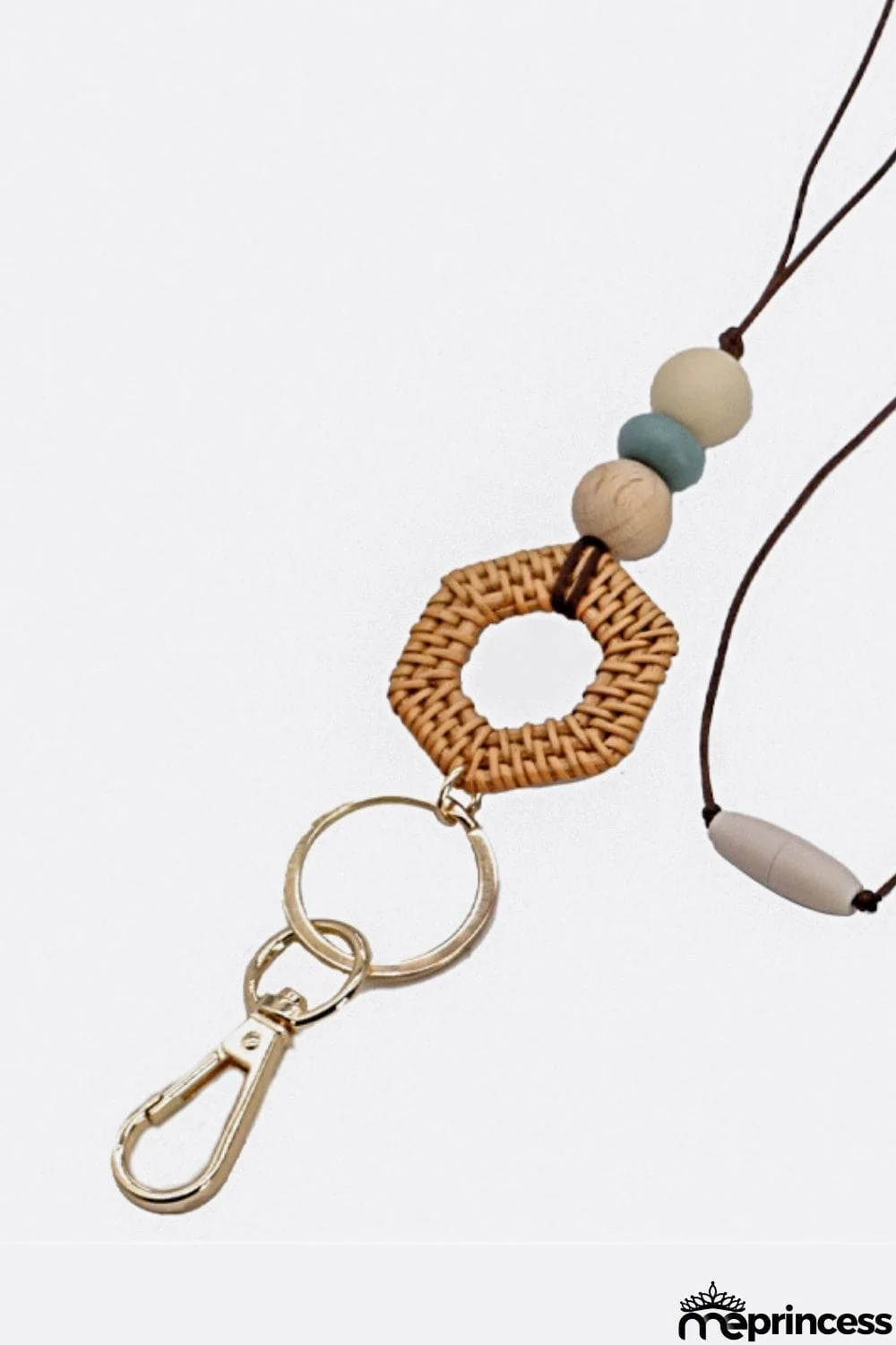 Assorted 4-Piece Silicone Bead Lanyard