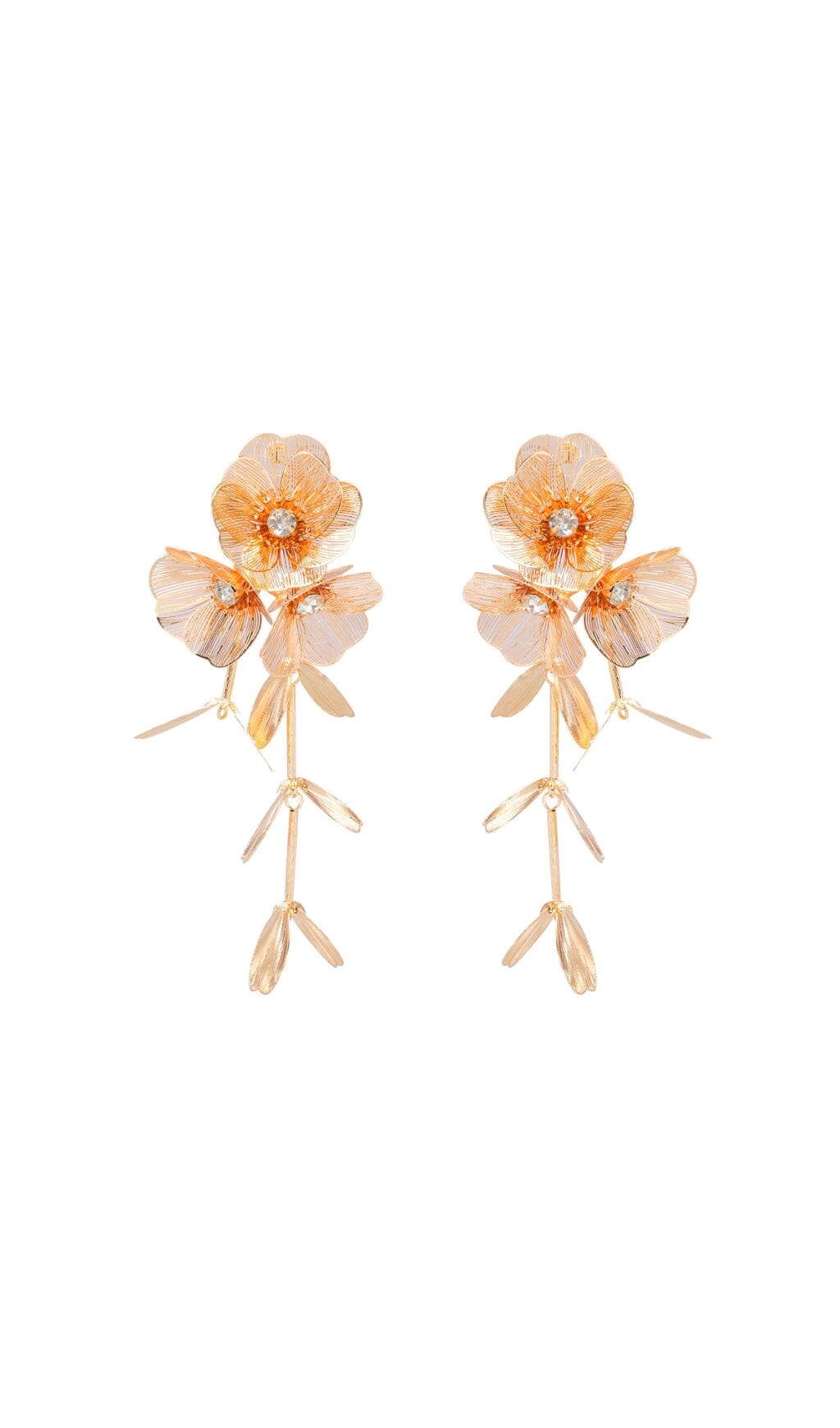 Francesca Flower Earrings Flowering Girl