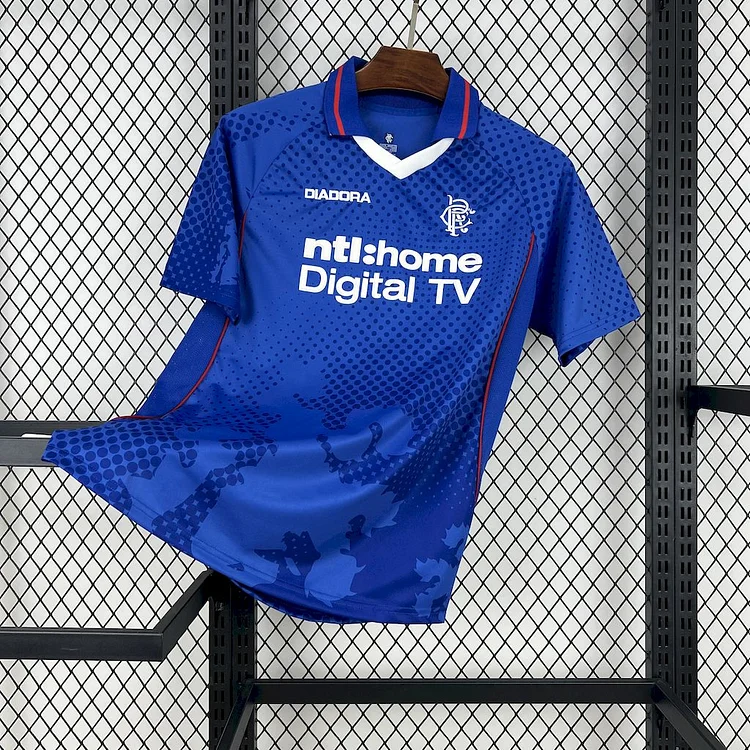 Rrtro 2002-03 Rangers Home Jersey