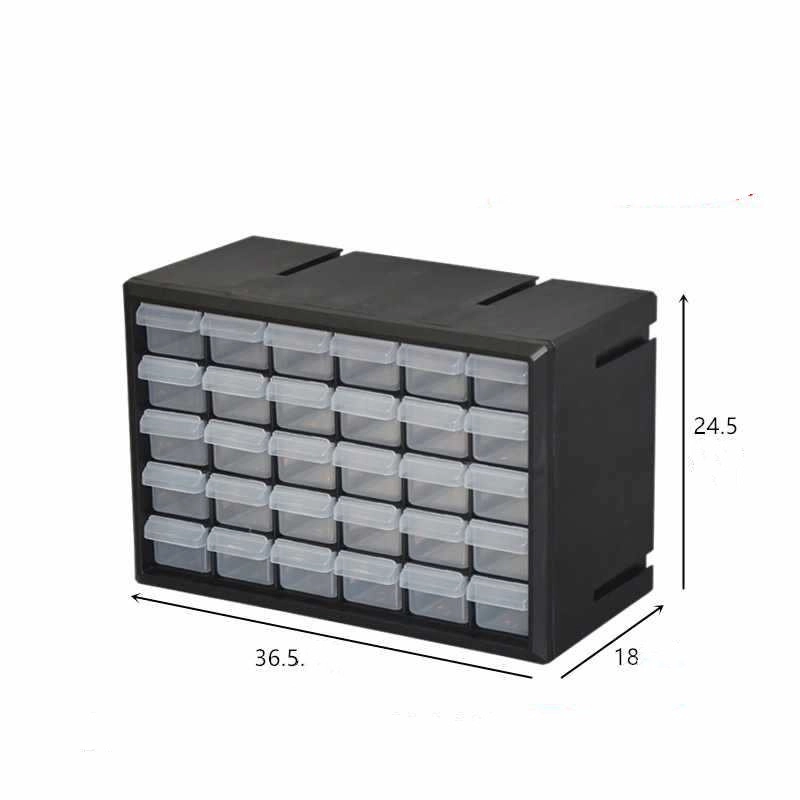 Casual Solid Color Plastic Storage Box