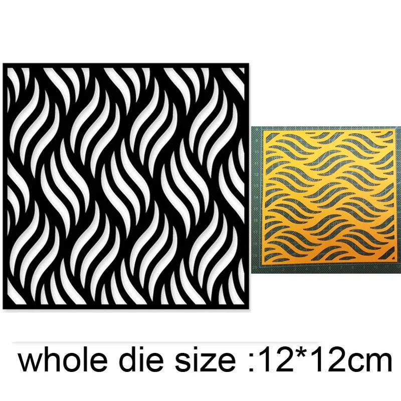 Craft Metal Cutting Dies Cut Die Mold Lace Background Frame Decoration Scrapbooking Dies Knife Mould Blade Punch Stencils Dies