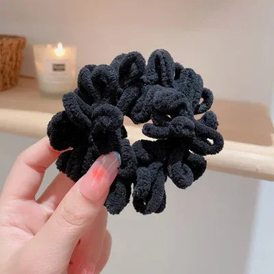 Aiertu Autumn Winter New Sweet Plush Soft Girls' Women Pompom Hair Ties Elastic Hair Band  Ropes  Accessories Headwear aiertu