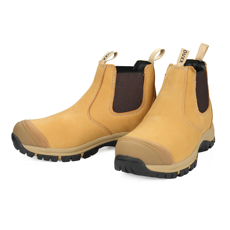 その他 Foo Men's Steel Toe Waterproof Slip Resistant Kevlar Puncture