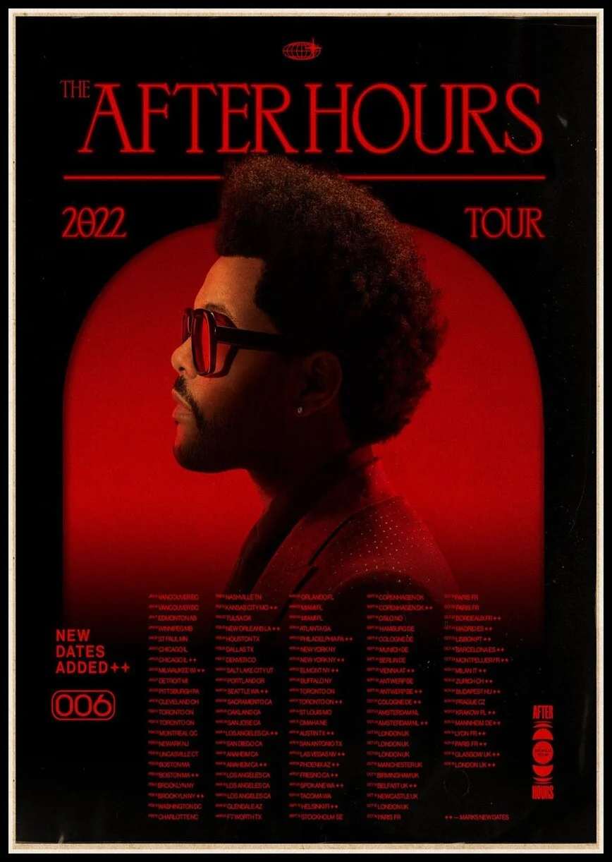 Athvotar Rapper Posters Hip Hop The Weeknd Wiken Potted Brother Quality Vintage Kraft Paper Painting Poster Living Room Wall Decor 703-1