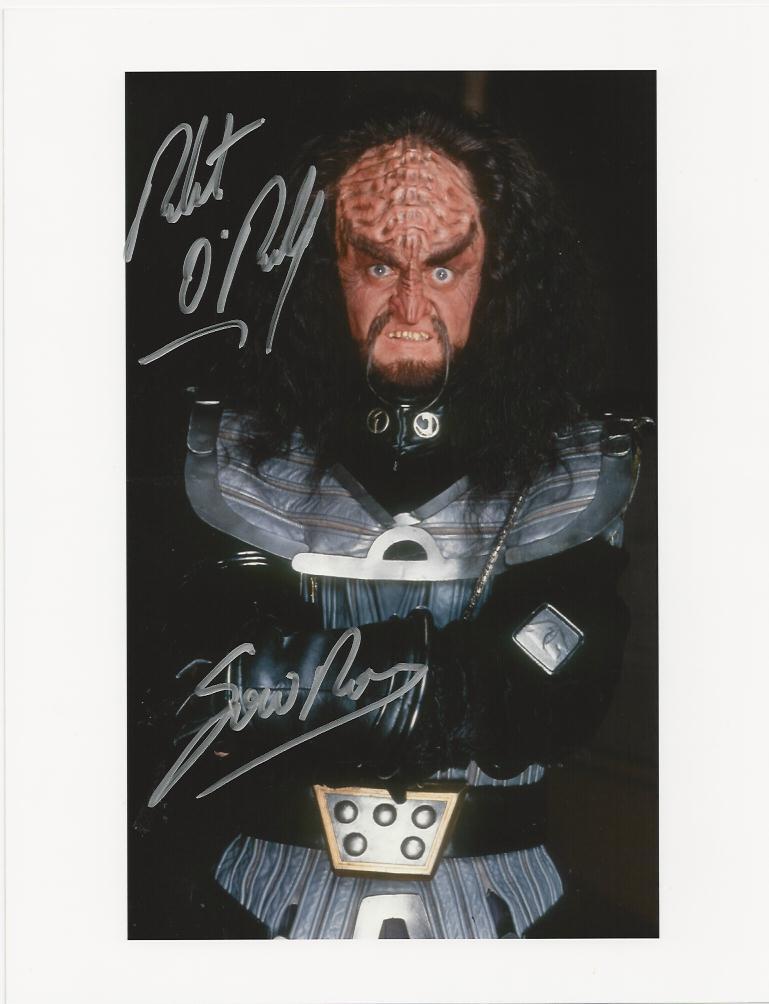 Robert O'Reilly - Star Trek DS9 signed Photo Poster painting