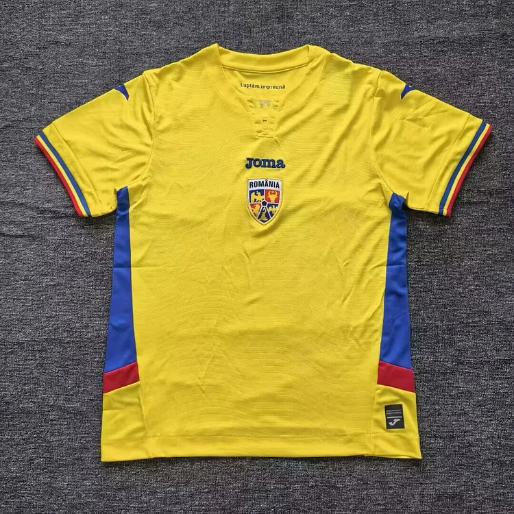 2025-26 Romania Home Jersey - Fan Edition