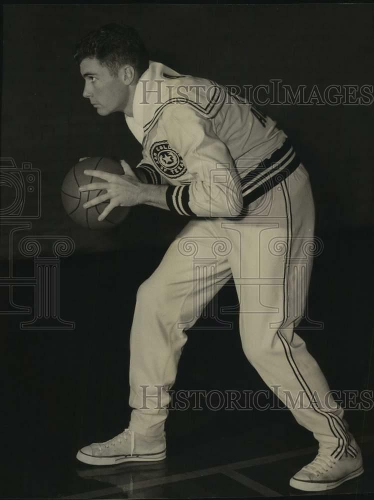 Press Photo Poster painting Texas A&M college basketball forward Marvin Martin - sas17308