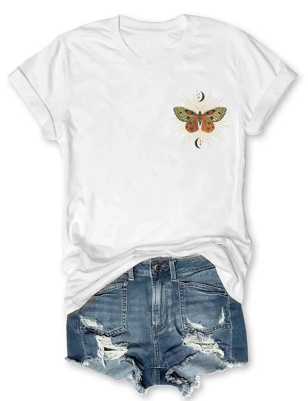 Celestial Moth Butterfly T-shirt