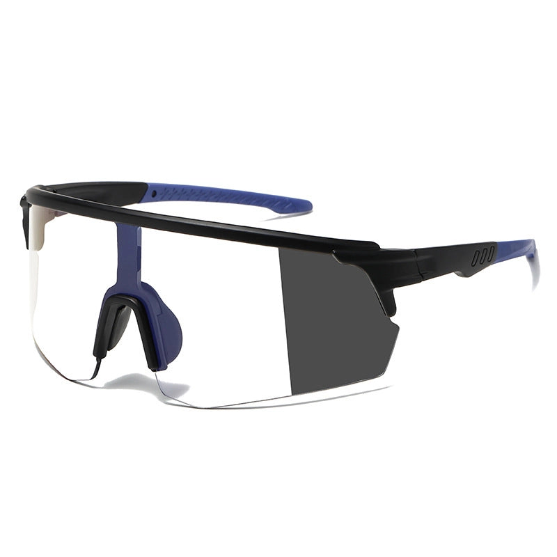 Minimalist Gradient Color Ac Special-Shaped Mirror Full Frame Glasses