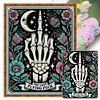 Halloween Skeleton Hand-11CT Stamped Cross Stitch 50*65cm/19.69*25.59in(Big Size)