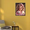 Diamond Painting-DIY Full Round Drill Sweet Girl