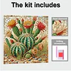 Framed Diamond Painting - Special Shaped - Cactus(25x25cm)