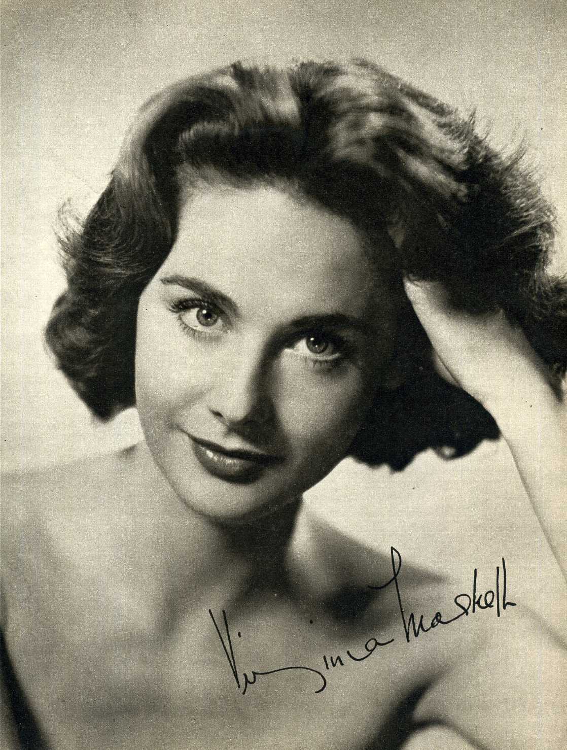 VIRGINIA MASKELL Signed Photo Poster paintinggraph - Film & TV Actress - preprint