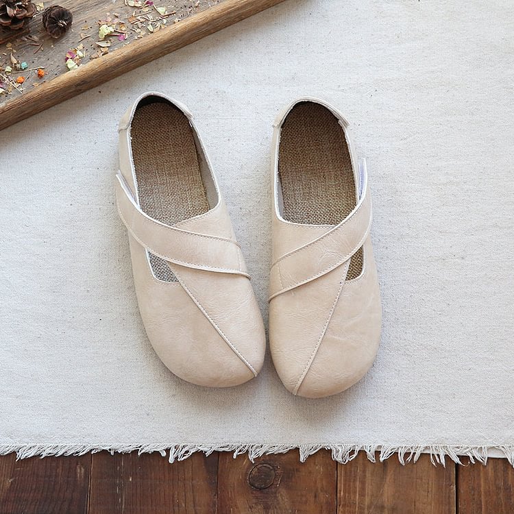 Women Retro Handmade Cotton Linen Casual Shoes