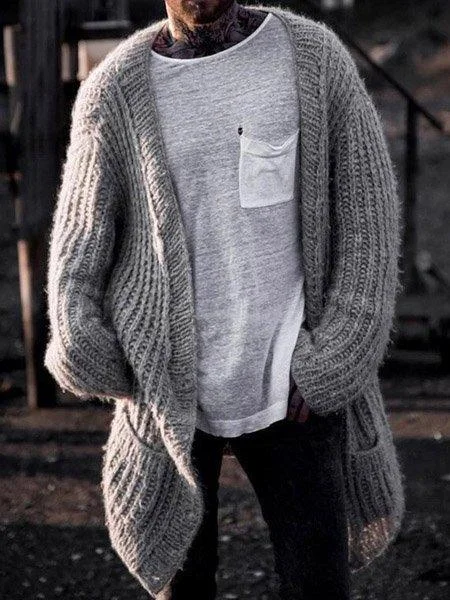 Knitted Long Coat