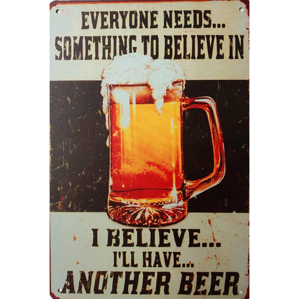

Retro Beer - Round Drill Diamond Painting - 30*50CM, 501 Original