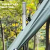 Fireproof Pipe Wrap Pipe Insulation Webbing w/ 2 Clamps for Stove Flue Protector