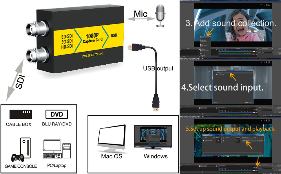 SDI Capture Card