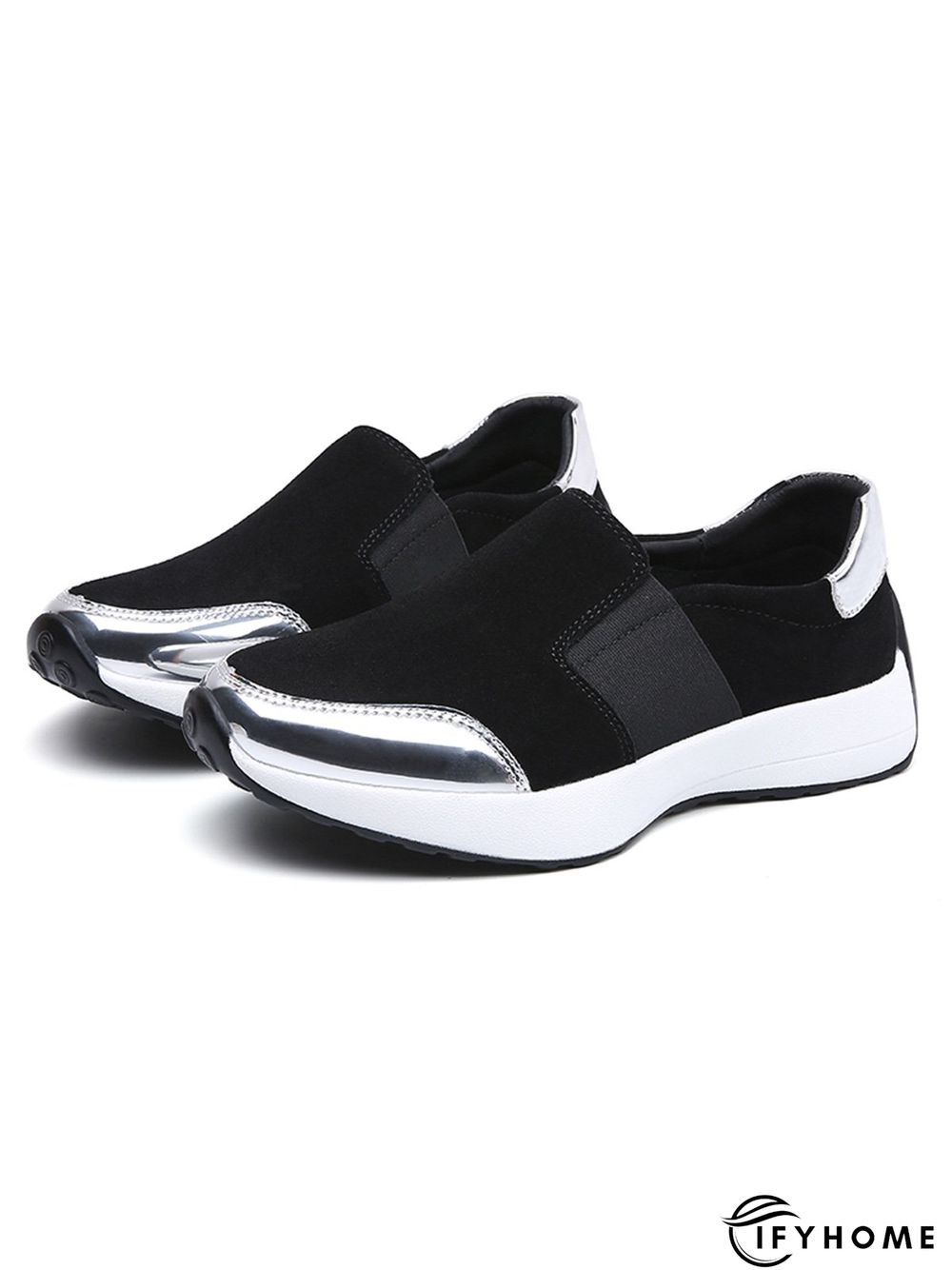 Casual Color Block Slip On Walking Shoes | IFYHOME