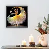Jupe de danse fille-sp&eacute;cial en forme de peinture de diamant-30 * 30cm