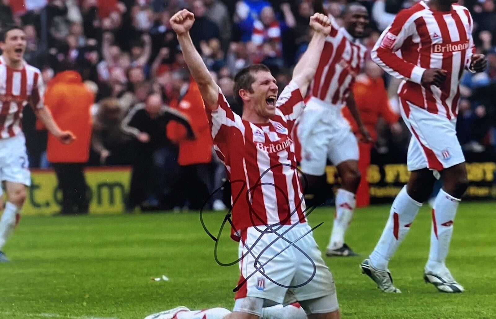 Richard Cresswell Genuine Hand Signed Stoke City 6X4 Photo Poster painting