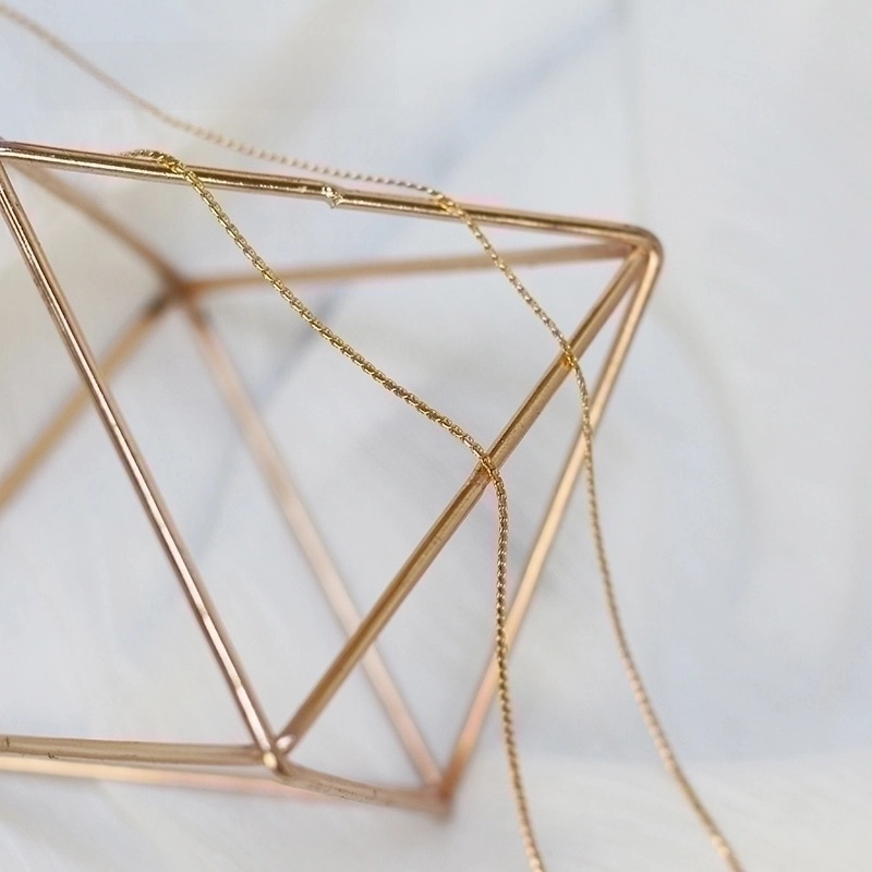 304 Stainless Steel 18K Gold Plated Necklace