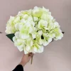 Artificial 5 Stems Silk Hydrangea Flower Bunch