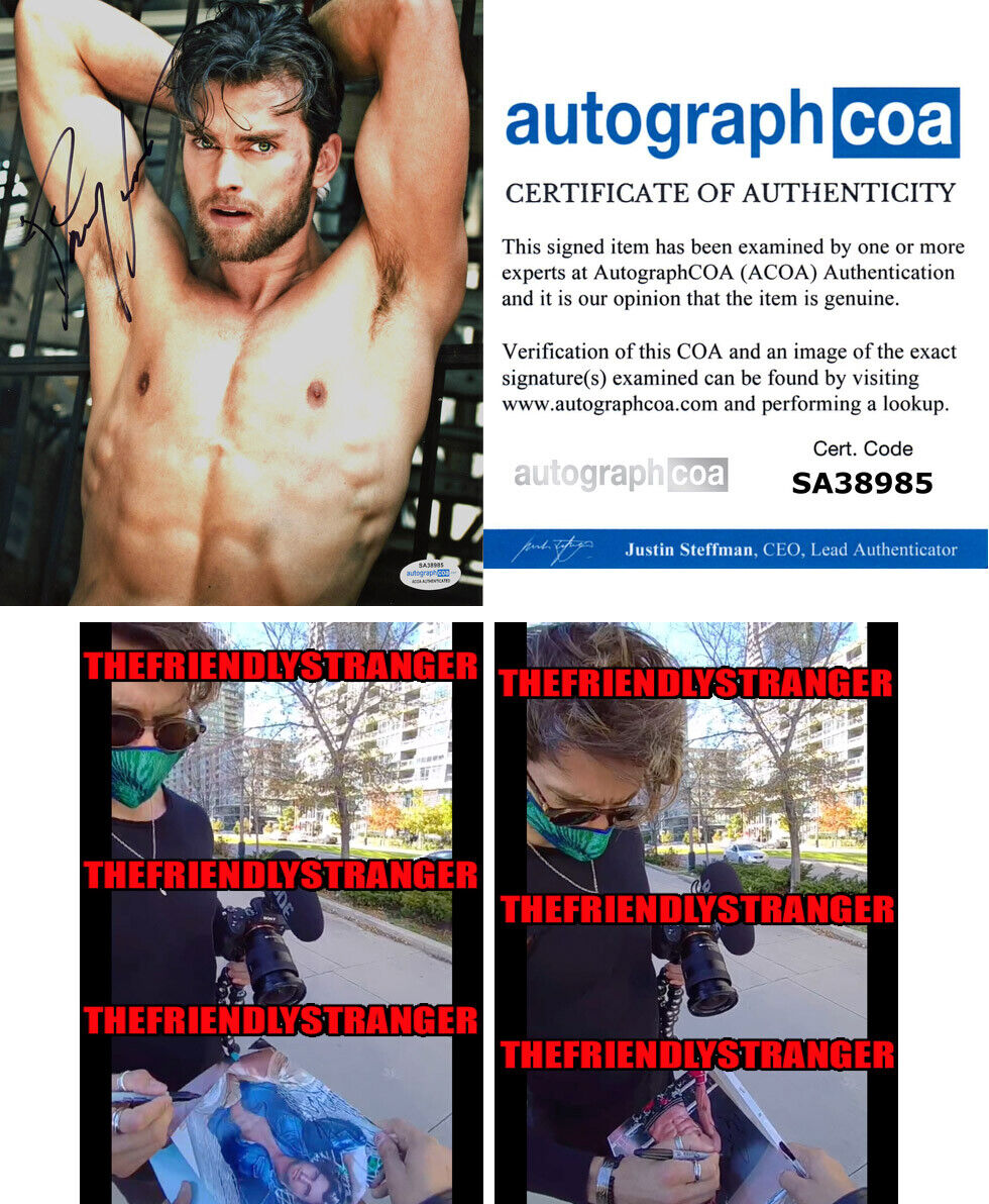 PIERSON FODE signed Autographed 8X10 Photo Poster painting h PROOF - SEXY Man From Toronto ACOA