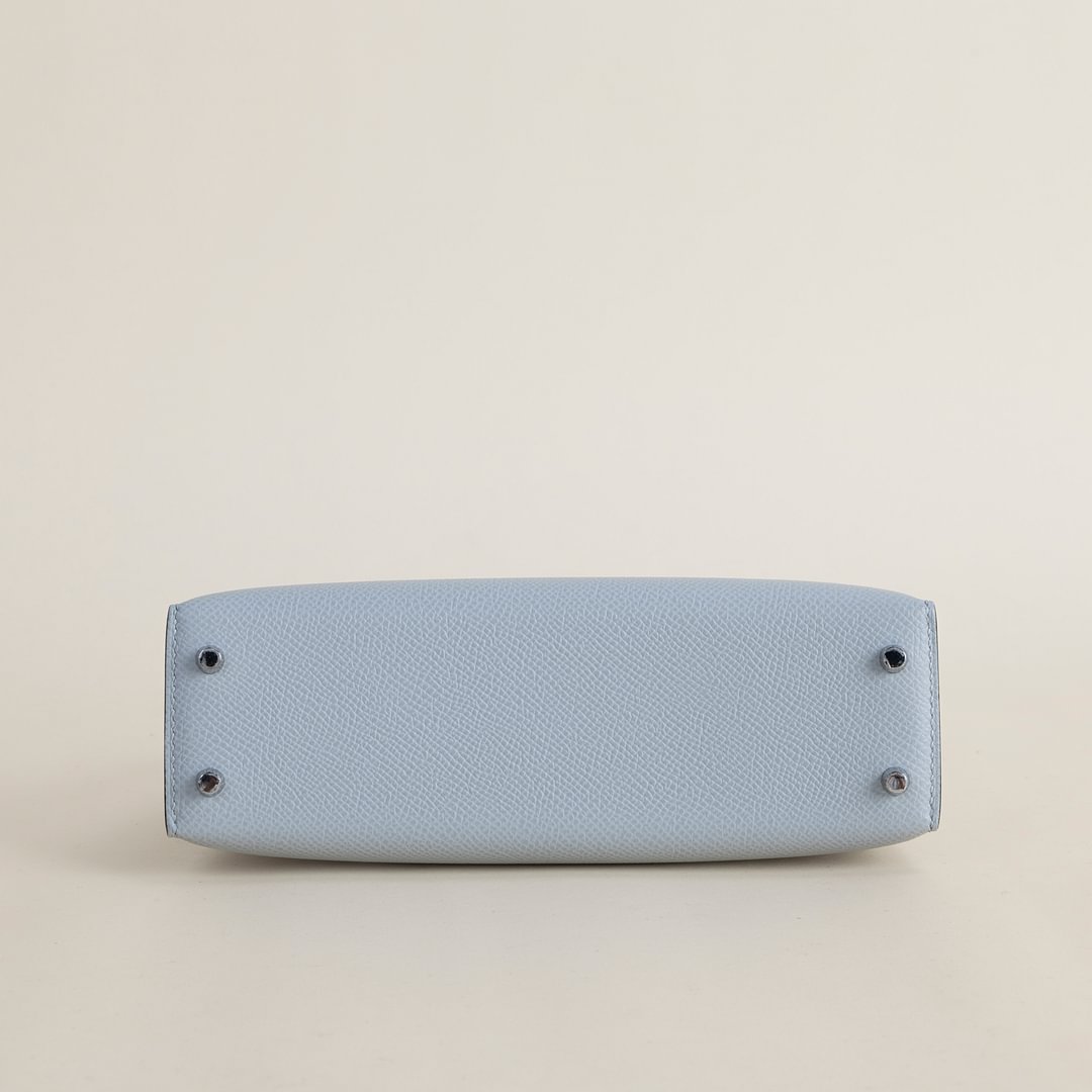 Mini Kelly II Epsom 8U Blue Glacier PHW