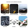 8 couleurs de lumi&egrave;res LED sans fil avec t&eacute;l&eacute;commande