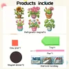 6 PCS Pot - 5D DIY Sticker Magnet