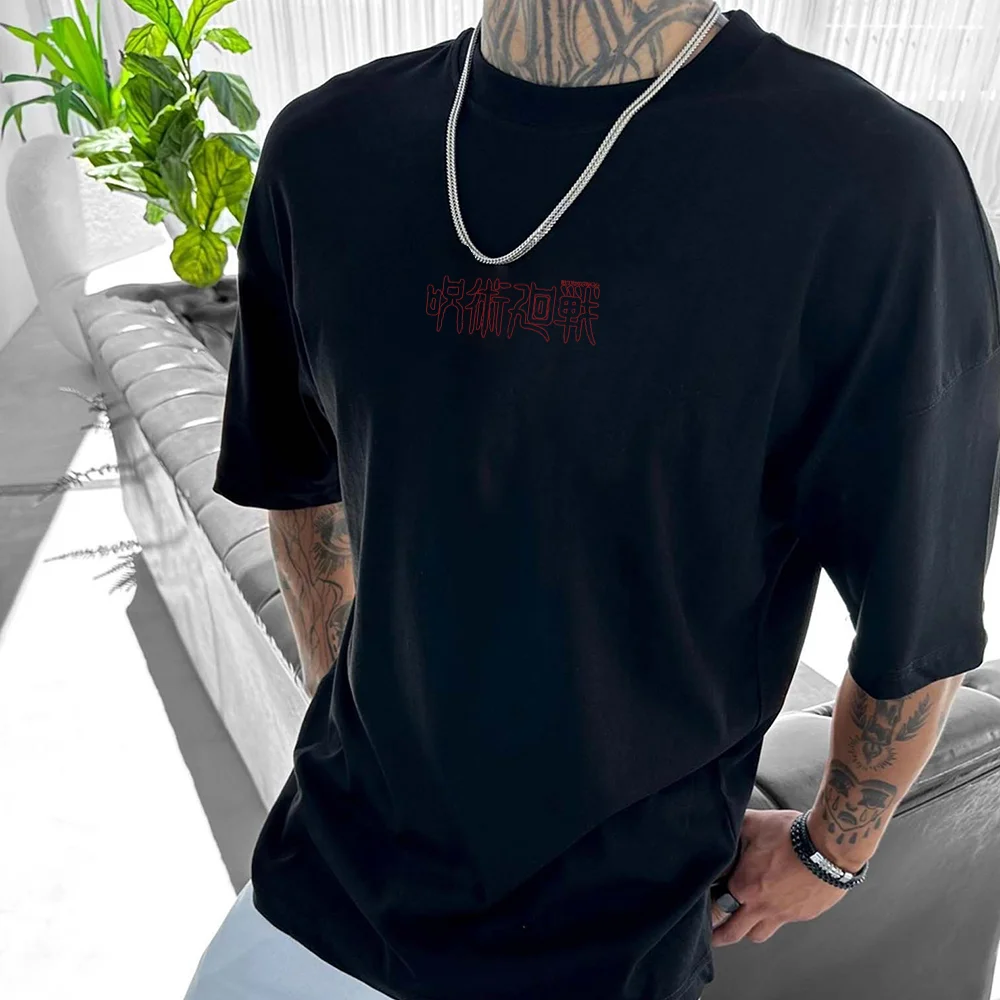 Jujutsu Kaisen Ryomen Sukuna Oversize Printed Men's T-shirt