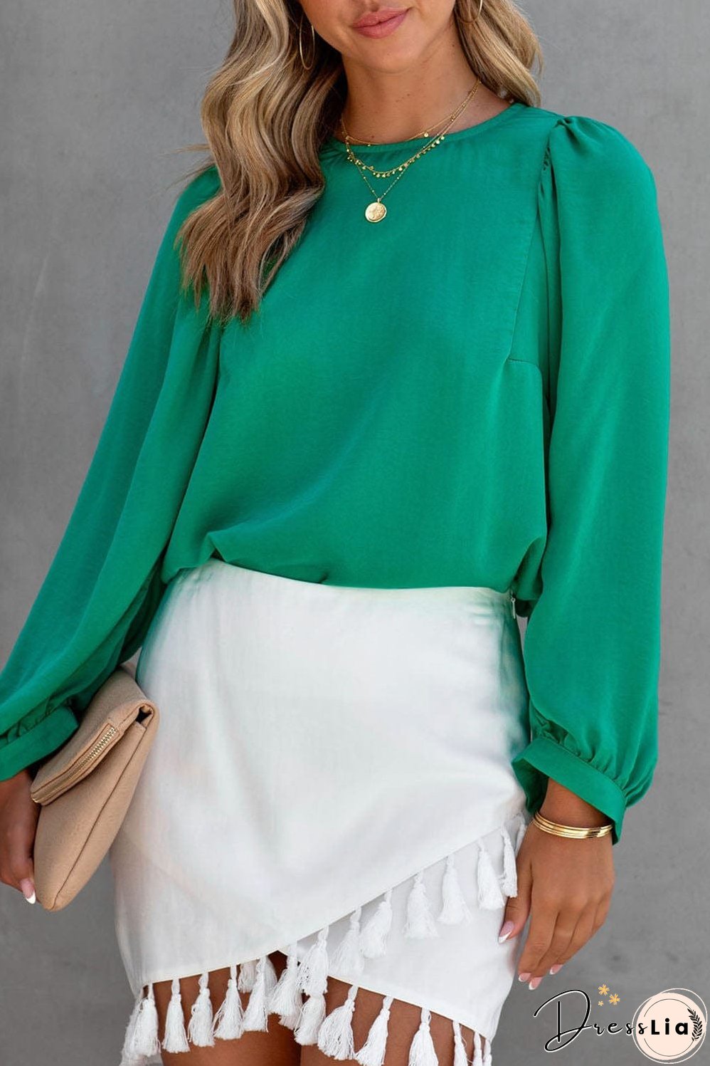 Fashionable Ruffle Blouse