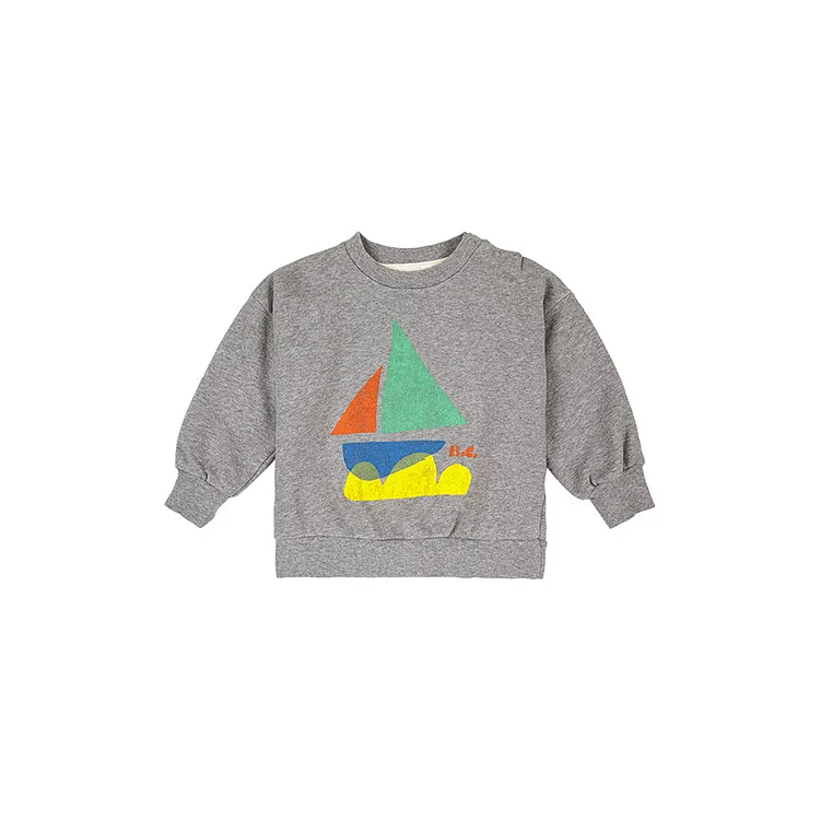 Sweatshirt "Baby Multicolor Sailboat"