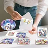 6PCS Diamond Painting Easter Rabbit Greeting Card Kit for Birthdays Thanksgiving & Special Occasion