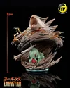 Evolution Series Larvitar evolution to Tyranitar - Pokemon Resin Statue - Moon Shadow Studios [In Stock]
