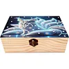 Bo&icirc;te de rangement faite main &agrave; la main pour d&eacute;coration de bureau &agrave; th&egrave;me de peinture en diamant en 5D