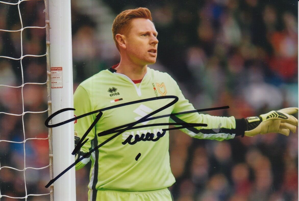 MK DONS HAND SIGNED DAVID MARTIN 6X4 Photo Poster painting 1.