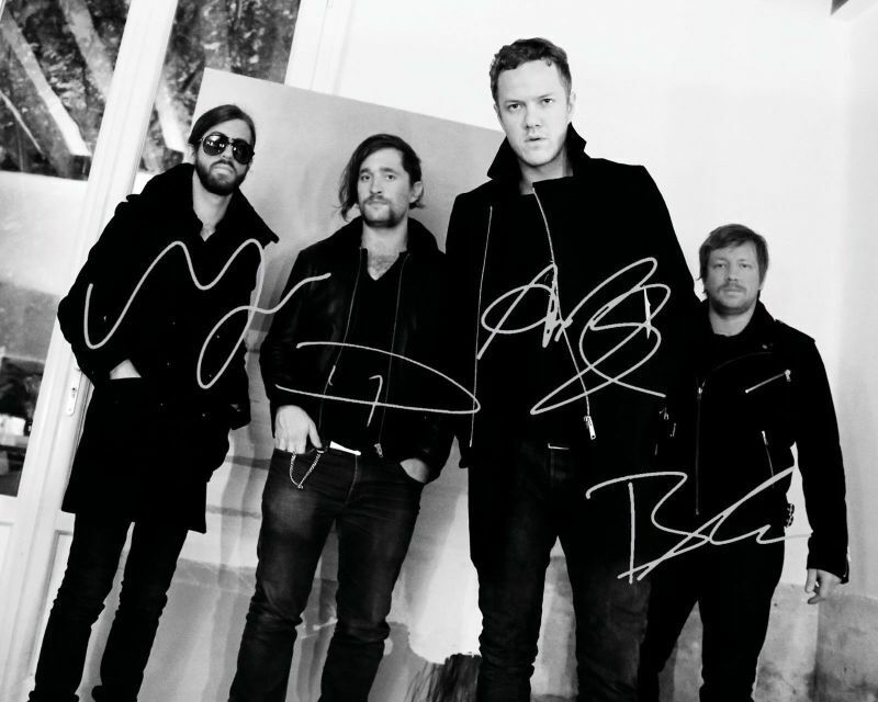 Imagine Dragons Autograph Signed Photo Poster painting Print