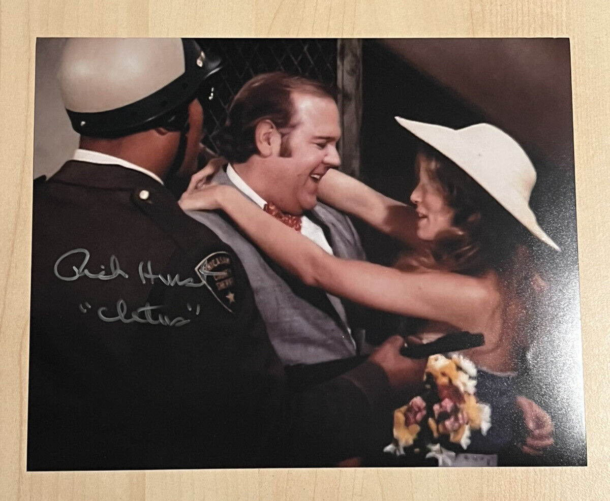 RICK HURST SIGNED 8x10 Photo Poster painting ACTRESS AUTOGRAPHED DUKES OF HAZZARD CLETUS COA