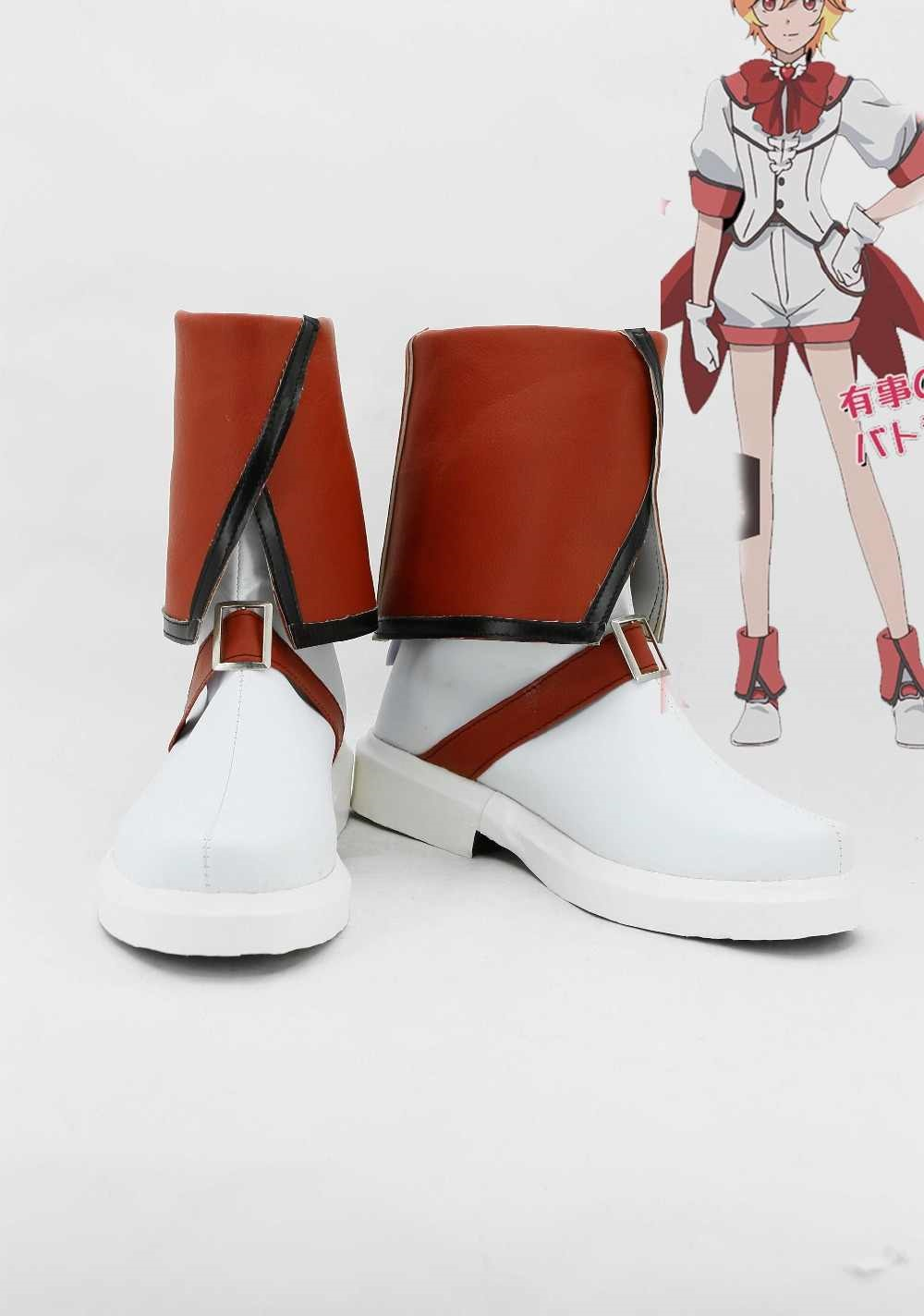 Cute High Earth Defense Club Love Defense Club Yumoto Hakone Boots Cosplay Shoes