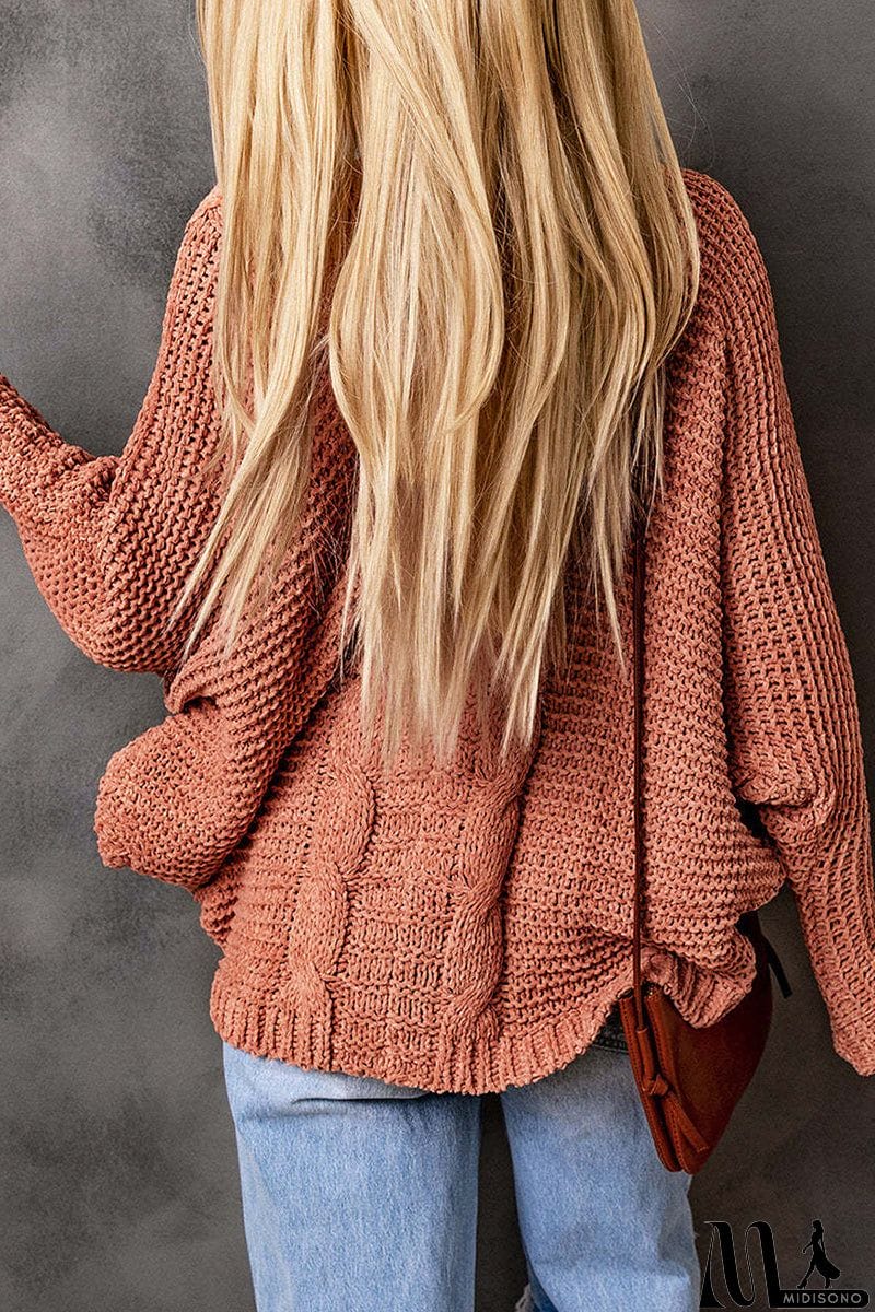 MidiSono - Elegant Solid Pocket Solid Color Cardigan Collar Tops