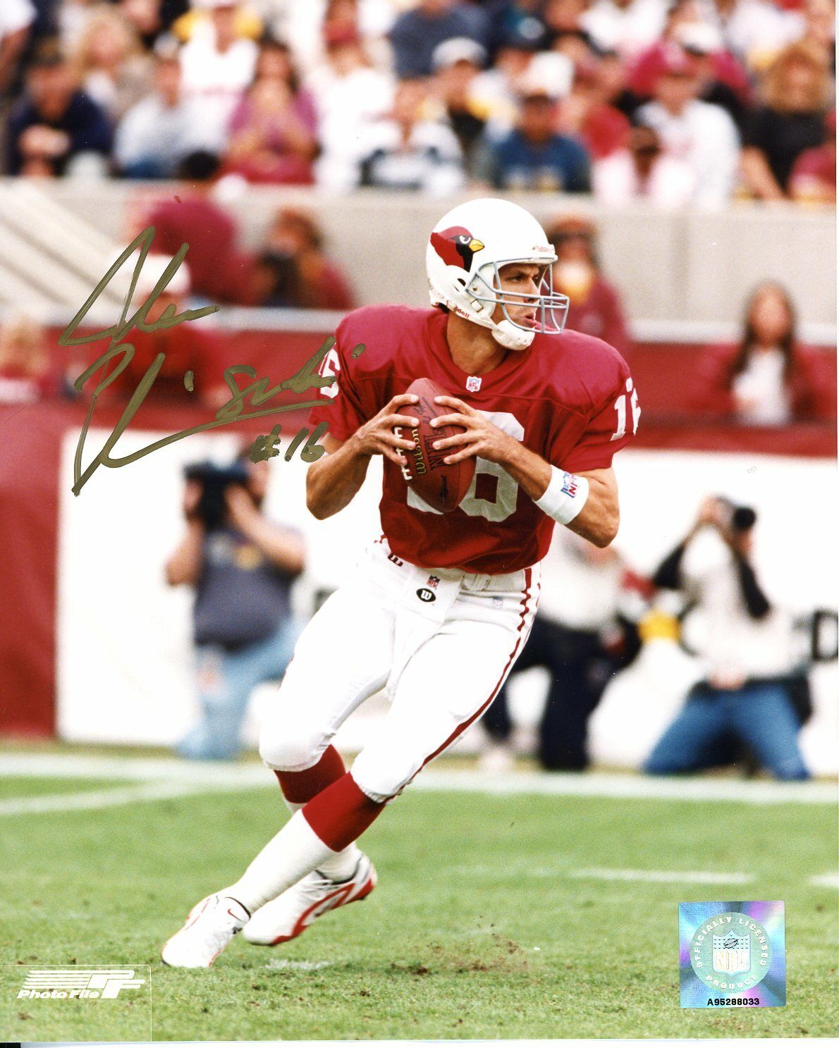 Jake Plummer autographed 8x10 Arizona CardinalsS119