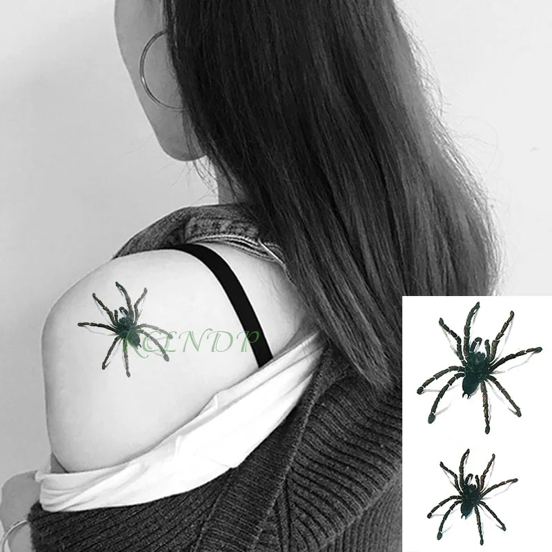 Waterproof Temporary Tattoo Sticker Snake Scorpion Gecko Animal Design Flash Tatoo Fake Tatto Hand Arm Body Art for Women Man