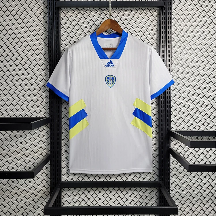 Fans Version S-4XL 2023-2024 Leeds United White Icons Soccer Jersey 