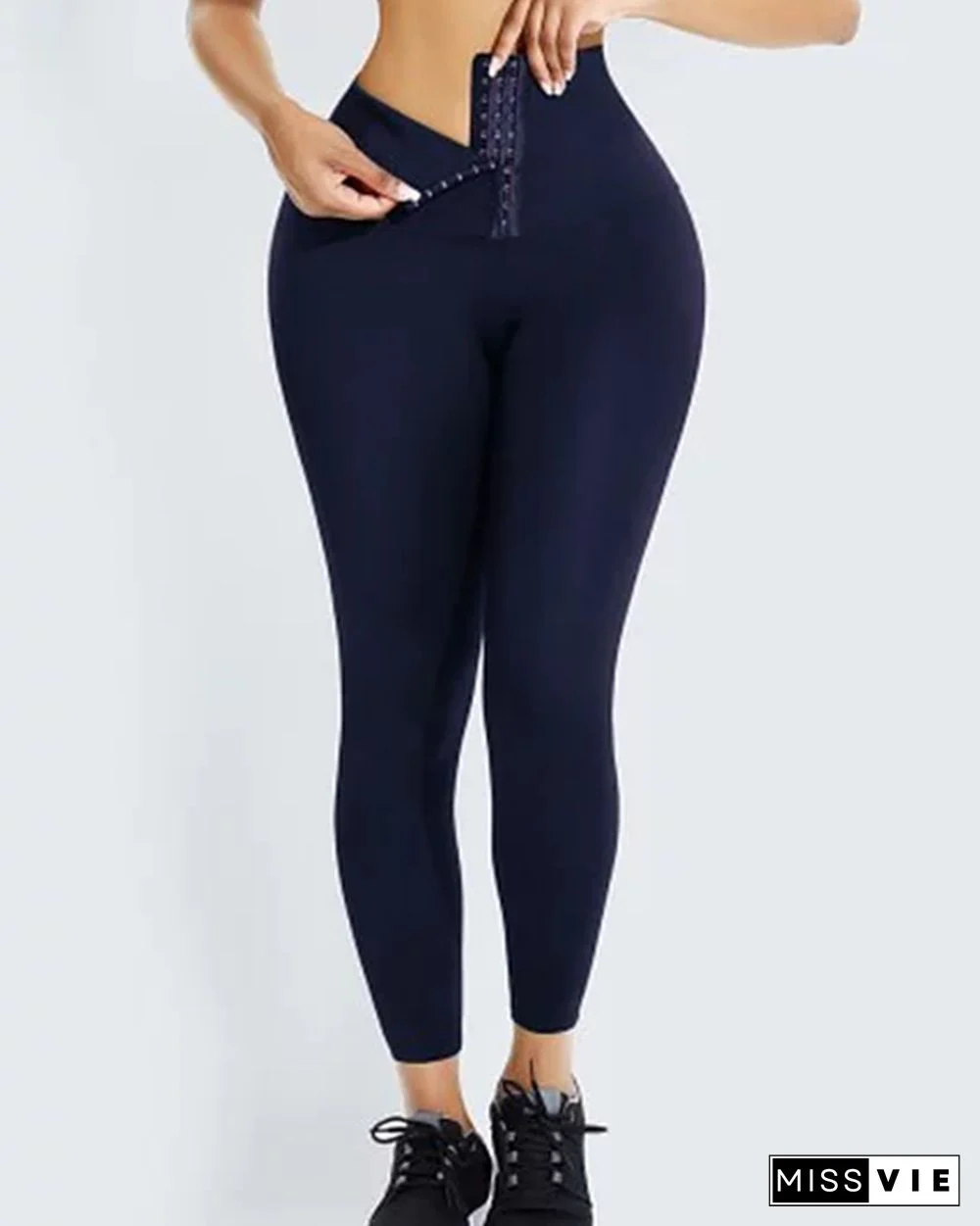 Seamless Waist Cicher Shapewear Sports Leggings