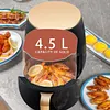 Hei&szlig;luftfritteuse. 4.5 L Fassungsverm&ouml;gen