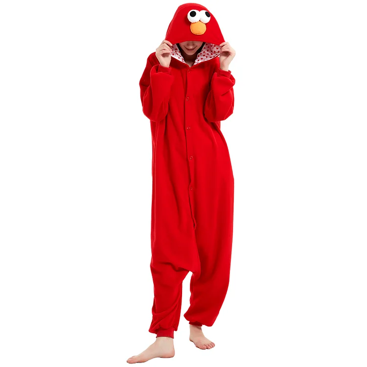 Elmo Onesie Adult